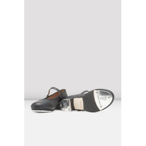 Bloch BL302L tapschoenen voor dames bandje over wreef zwart 
