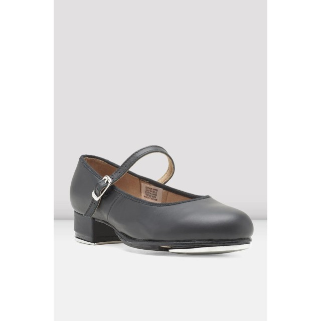 Bloch BL302L tapschoenen voor dames bandje over wreef zwart zijkant