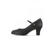Bloch S0306L Lederen Dames Character dansschoenen Cabaret Zwart