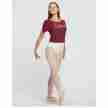 Temps Danse Agile I Am Dames Dans yogashirt rood