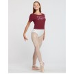 Temps Danse Agile I Am Dames Dans yogashirt rood