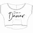 Temps Danse Agile I Am Dames Dans Crop Top patroon