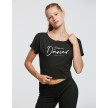 Temps Danse Agile I Am Dames Dans Crop Top