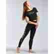 Temps Danse Agile I Am Dames Dans korte Top zwart