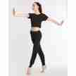 Temps Danse Agile Dans Crop Top