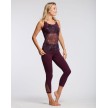 Temps Danse Dixie 7/8 Leggings burgundy staat