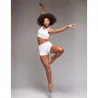 Temps Danse Rio 2 in 1 Ribbed Shorts wit