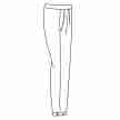 Temps Danse Atlantis dames 7/8 pants patroon