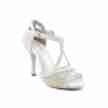 Portdance PD856 Beige Suede dansschoenen goud glitter dames stiletto hak