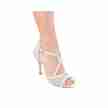 Portdance PD856 Beige Suede dansschoenen op de voet