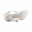 Portdance PD856 Beige Suede dansschoenen goud glitter dames stiletto hak onderkant