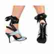 Portdance PD604 salsaschoenen suede zool