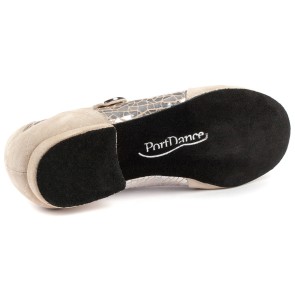 Portdance PD08 Fashion dames latin oefenschoen suede zool