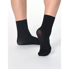Dansez-Vous C200 balletsokken elastische band zwart 