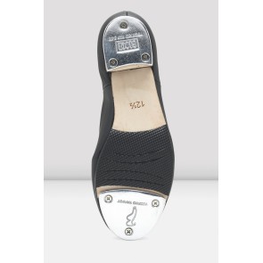 Bloch S0301L jazz tapschoenen voor dames zwart leer vetersluiting 