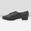 Bloch S0301L jazz tapschoenen voor dames zwart leer zijkant