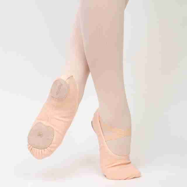 Papillon Balletschoenen Stretch Canvas met Splitzool PA1014