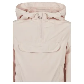 Urban Classics Basic pullover-jas voor meisjes roze
