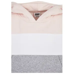 Urban Classics Oversized Driekleurige Hoodie voor meisjes