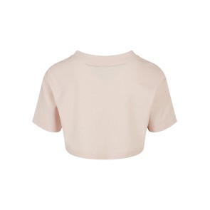 Urban Classics UCK1555 Meisjes T-shirt Kort Kimono roze achter