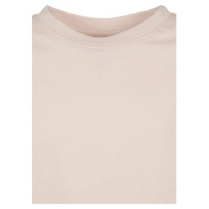 Urban Classics UCK1555 Meisjes T-shirt Kort Kimono roze ronde hals