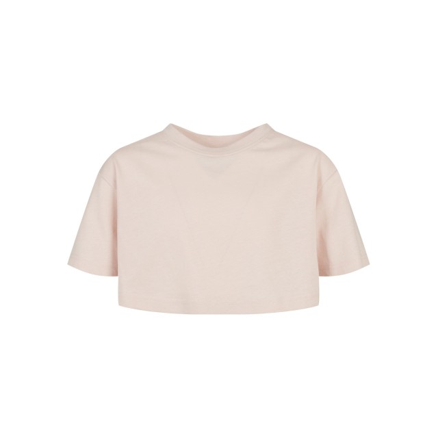 Urban Classics UCK1555 Meisjes T-shirt Kort Kimono roze voor