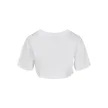 Urban Classics UCK1555 Meisjes T-shirt Kort Kimono wit achter