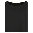 Urban Classics UCK1555 Meisjes T-shirt Kort Kimono zwart ronde hals