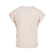 Urban Classics UCK2983 Meisjes T-shirt van Biologisch Katoen lichtroze achterkant