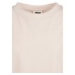 Urban Classics UCK2983 Meisjes T-shirt van Biologisch Katoen lichtroze ronde hals