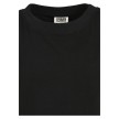 Urban Classics UCK2983 Meisjes T-shirt van Biologisch Katoen zwart ronde hals