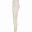 Urban Classics TB4563 Dames Cargo-joggingbroek met Hoge Taille wit zijkant