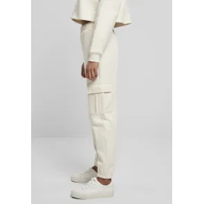 Urban Classics TB4563 Dames Cargo-joggingbroek met Hoge Taille zijkant