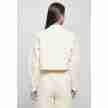 Urban Classics Dames Cropped Oversized Sweat High Neck Crew