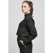 Urban Classics Dames Cropped Oversized Sweat High Neck Crew