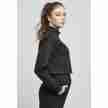 Urban Classics Dames Cropped Oversized Sweat High Neck Crew