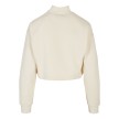 Urban Classics Dames Cropped Oversized Sweat High Neck Crew