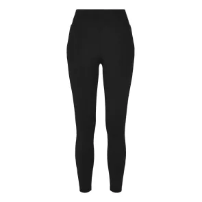 Urban Classics Dames Legging met hoge Taille en glanzende Strepen
