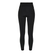 Urban Classics Dames Legging met hoge Taille en glanzende Strepen
