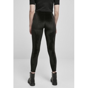 Urban Classics Dames Velvet Tech Mesh Leggings