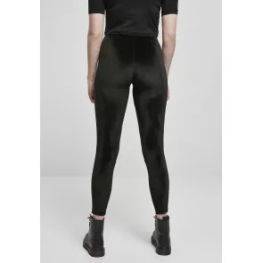 Urban Classics Dames Velvet Tech Mesh Leggings