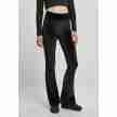 Urban Classics Dames High Waist Velvet Boot Cut Leggings