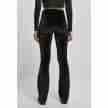 Urban Classics Dames High Waist Velvet Boot Cut Leggings