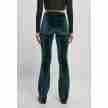 Urban Classics Dames High Waist Velvet Boot Cut Leggings