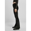 Urban Classics Dames High Waist Velvet Boot Cut Leggings