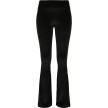 Urban Classics Dames High Waist Velvet Boot Cut Leggings
