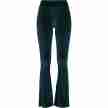 Urban Classics Dames High Waist Velvet Boot Cut Leggings