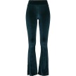Urban Classics Dames High Waist Velvet Boot Cut Leggings