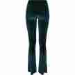 Urban Classics Dames High Waist Velvet Boot Cut Leggings