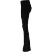 Urban Classics Dames High Waist Velvet Boot Cut Leggings